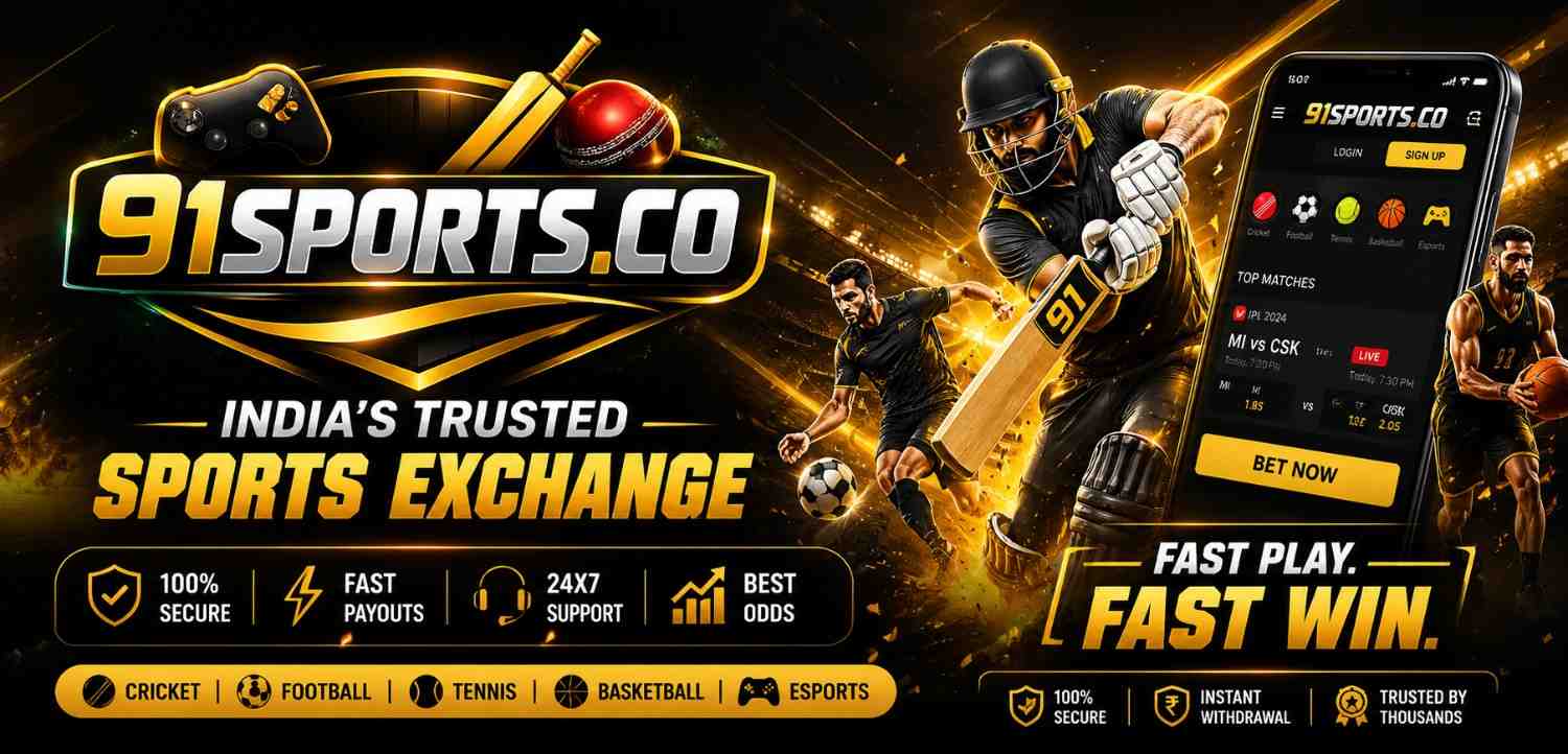 91Sports - Official Betting Exchange India